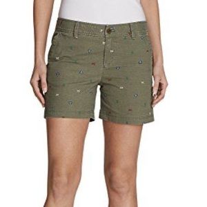 Eddie Bauer Mountain Print Adventure Shorts